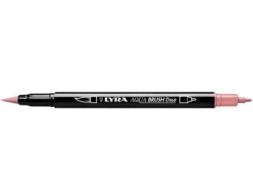 Marcador lyra aqua brush aguarelavel dupla ponta fina e pincel rosa carmin , Lyra , 150920 , 4084900661901